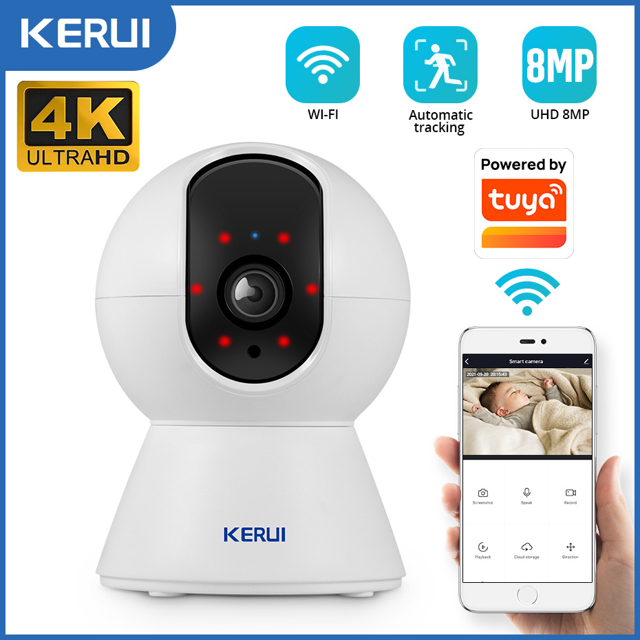 Eufy Camera E220 - KERUI กล้องวงจรปิด WiFi IP ความละเอียด 5MP
