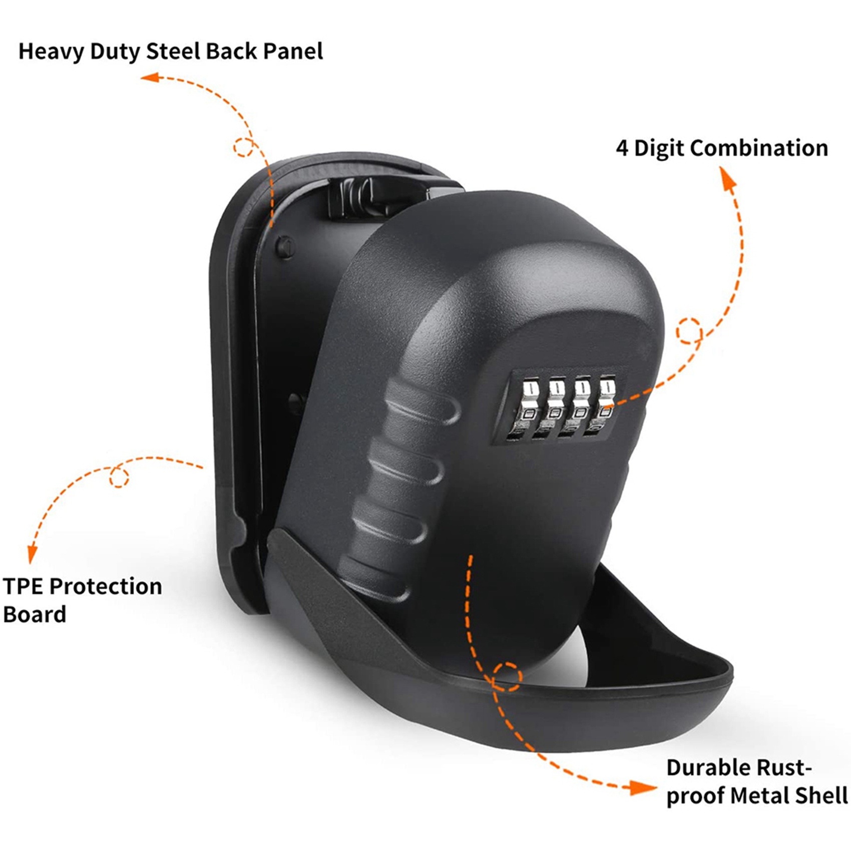ABKN-2X กล่องล็อคกุญแจแบบติดผน - Lockbox Key Secure บทวิจารณ์และราคา