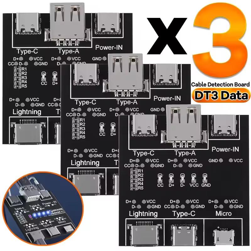 บอร์ดตรวจสอบสายดาต้า DT3 สำหรั - Co Detector Plug บทวิจารณ์และราคา
