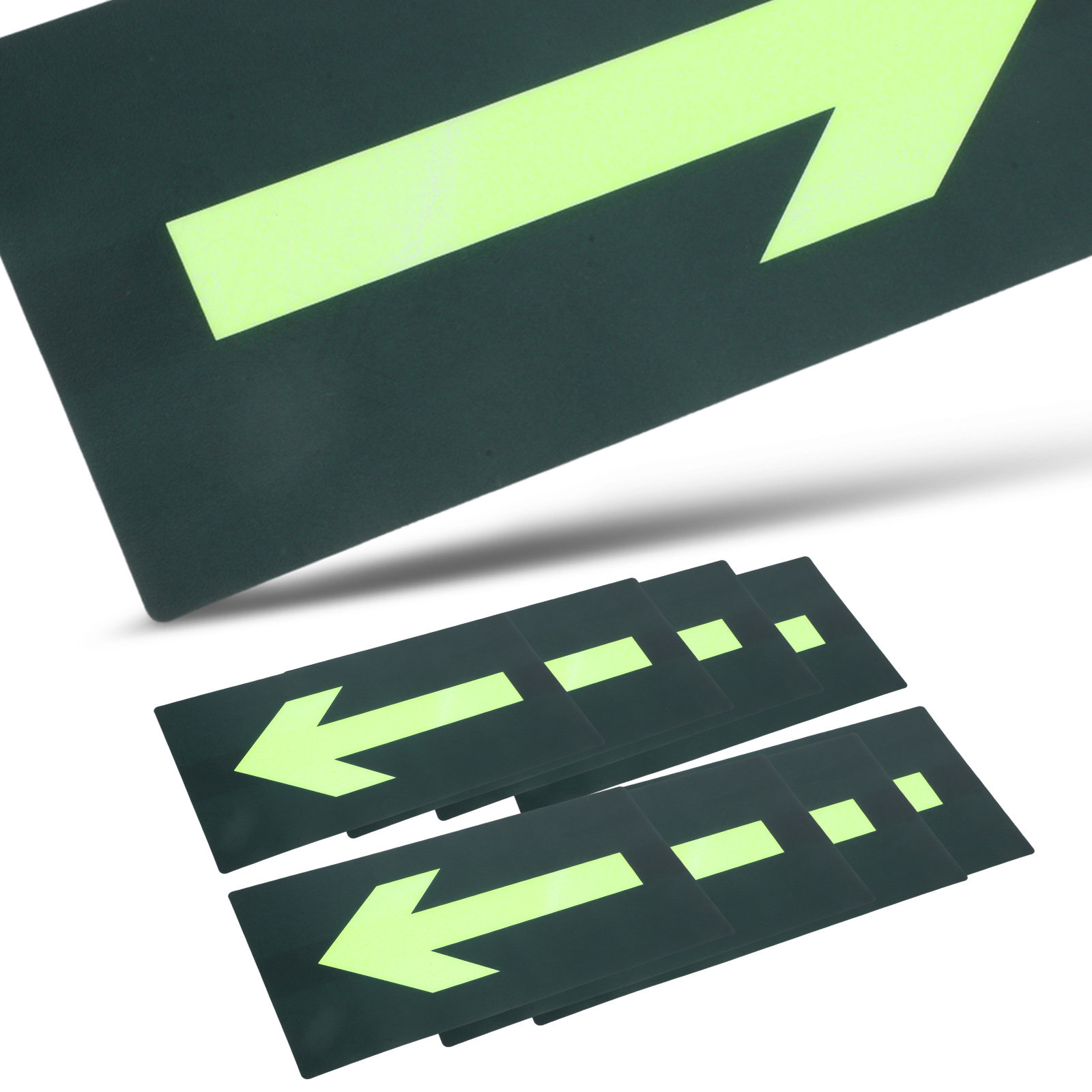 สติ๊กเกอร์ลูกศรทางออกเรืองแสงใ - Emergency Exit Sign บทวิจารณ์และราคา