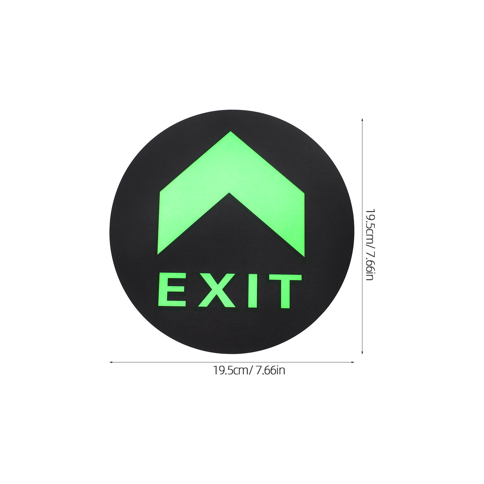 สติกเกอร์ติดพื้นเรืองแสงกลางคื - Emergency Exit Sign บทวิจารณ์และราคา