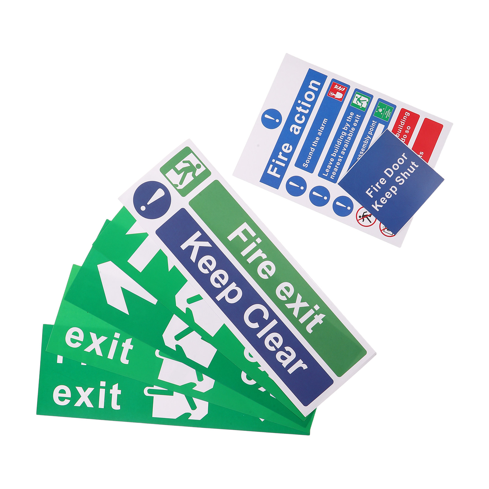 ป้ายทางออกฉุกเฉิน 21 ชิ้น สำหร - Emergency Exit Sign บทวิจารณ์และราคา