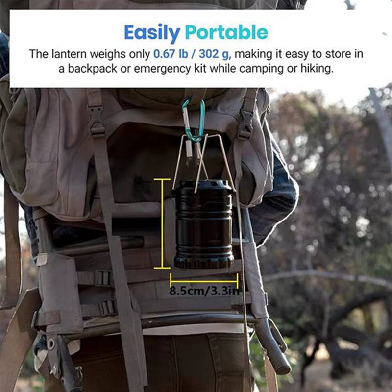 โคมไฟแคมป์ปิ้งพลังงานแสงอาทิตย - Power Outage Light บทวิจารณ์และราคา
