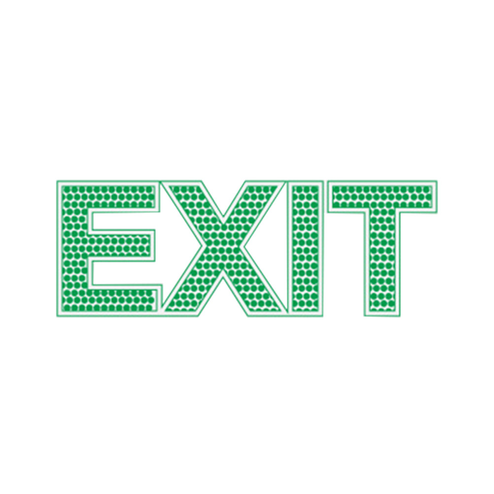 สติ๊กเกอร์ติดผนังเรืองแสง ป้าย - Emergency Exit Sign บทวิจารณ์และราคา